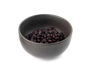Black beans, cooked bean piles, baked legume, canned dark beans, rajma, Phaseolus vulgaris