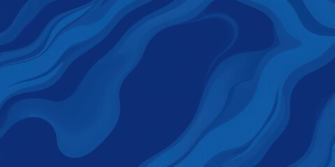 Deep ocean blue background with wavy abstract ripples in shades of blue and white, fluidity, gentle, deep sea
