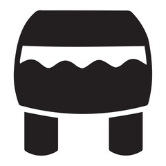 stool glyph icon