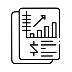 financial report icon