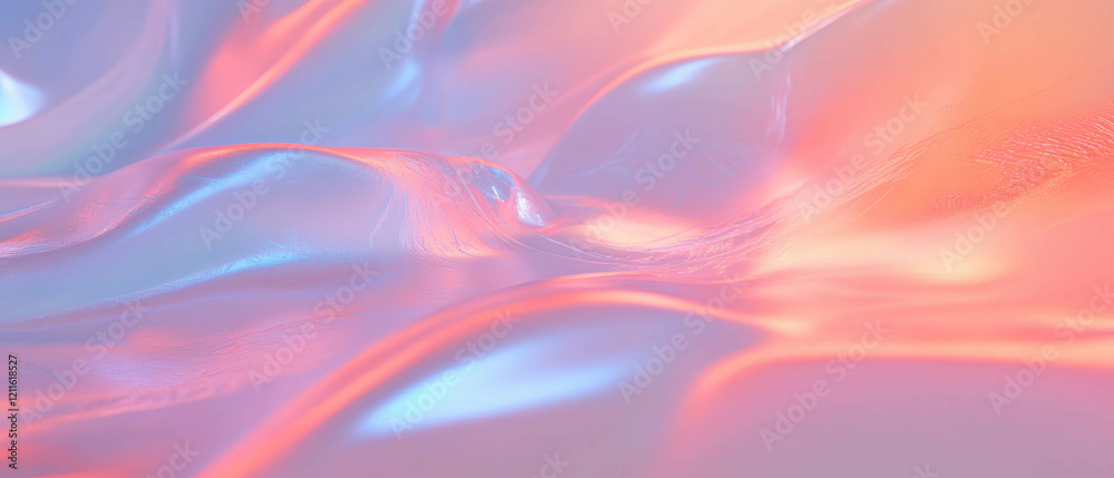 Poster abstract ice textures showcasing fragile beauty in a cold atmosphere with soft reflections