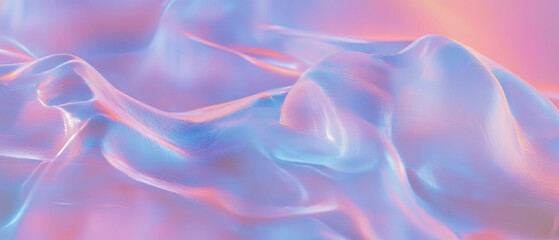 Obraz premium Explore the delicate beauty of abstract 3D ice and frozen textures in a serene atmosphere