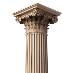 Obraz premium Elegant Classic Column Capital, Perfect for Architectural Design Projects