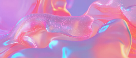 Obraz premium Interactive 3D data visualizations create a vibrant exploration experience for users