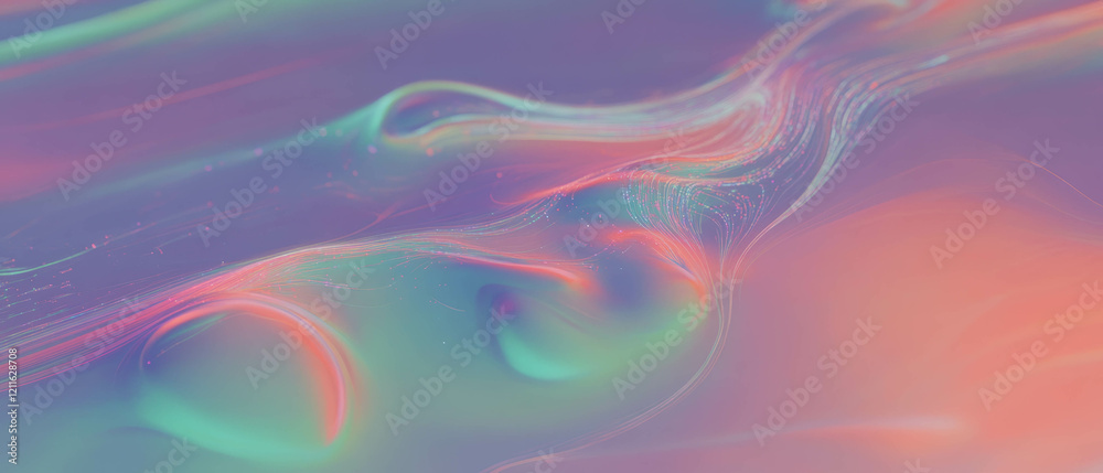 Fototapete Visualizing data density with abstract heatmap background for analysis and interpretation
