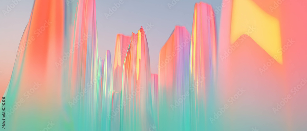 Poster Abstract visualization of data frequency with 3D colorful histograms and statistical analysis