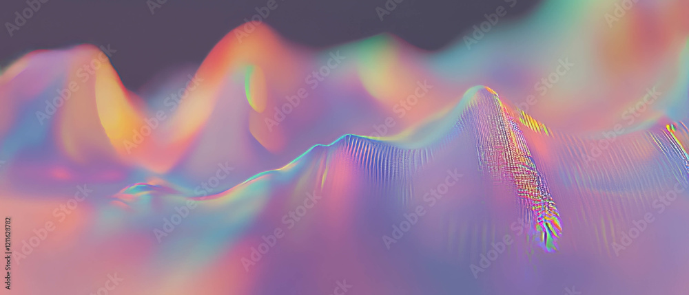 Poster Abstract visualization of 3D histograms showcasing data distribution and analysis patterns