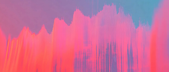 Abstract representation of line graphs illustrating data trends and fluctuations in a vibrant design