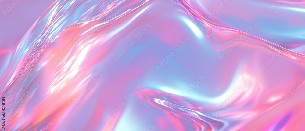 Poster Mesmerizing swirling 3D smoke patterns create an abstract visual experience