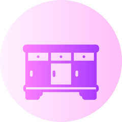 Drawers gradient icon