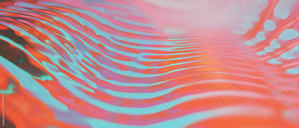 Poster vibrant and dynamic patterns emerge from 3d sound waves reacting to virtual vibrations
