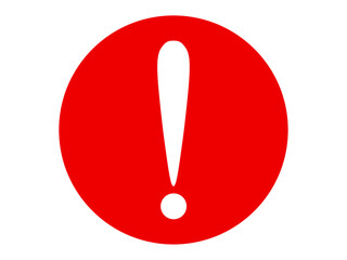 ビックリマーク（注意・危険のアイコン）