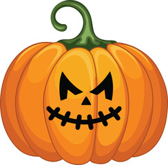 Halloween Pumpkin Illustration