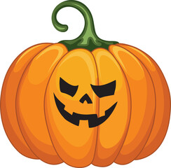 Halloween Pumpkin Illustration
