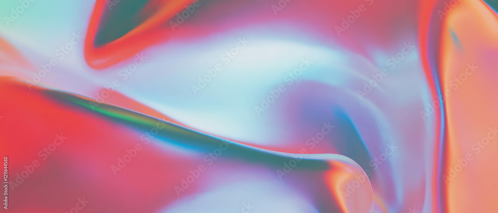 Aufkleber Exploring virtual interfaces through abstract representations and dynamic visual elements