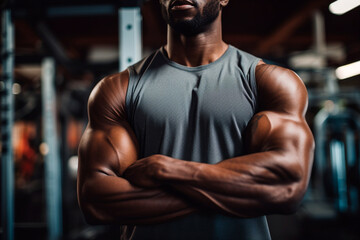 Broad, muscular back with detailed structure focusing on body symmetry