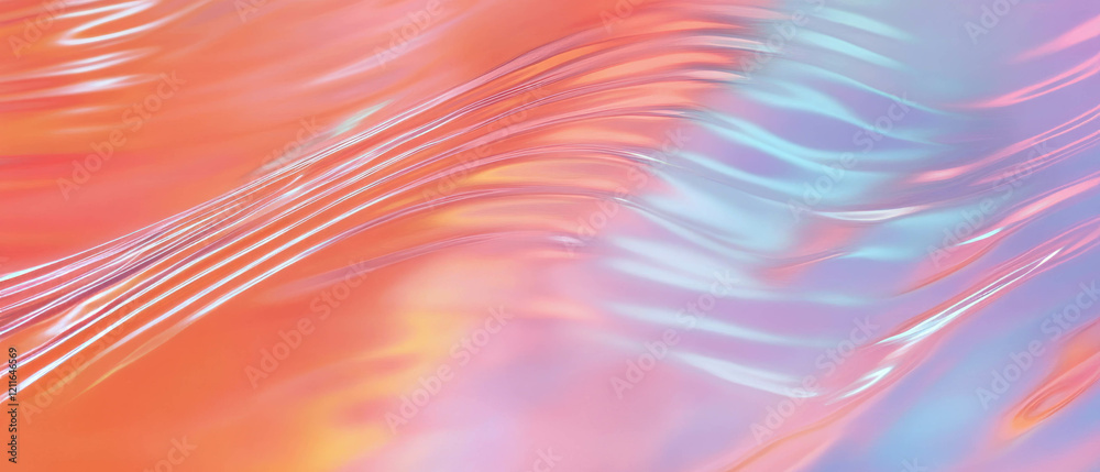 Leinwandbilder exploration of abstract data streams and rippling connectivity in a digital atmosphere