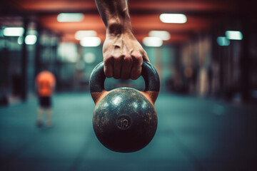 Athlete in functional training, enhancing fitness and quality of life in crossfit