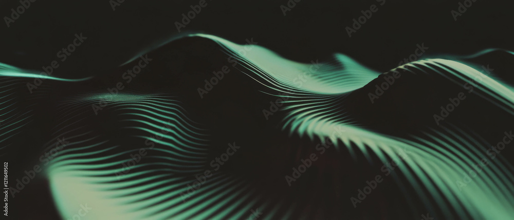 Aufkleber Creative expression through dusty textures in abstract patterns and design