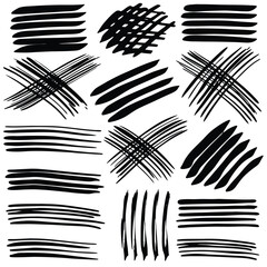 Black paint backgrounds and splatters