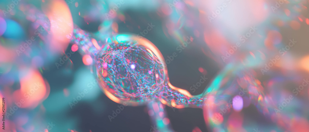 Poster Exploration of fluid dynamics in a holographic liquid with vibrant colors and forms