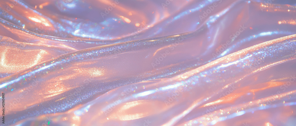 Poster abstract background featuring shimmering light streaks in luxurious colors and textures