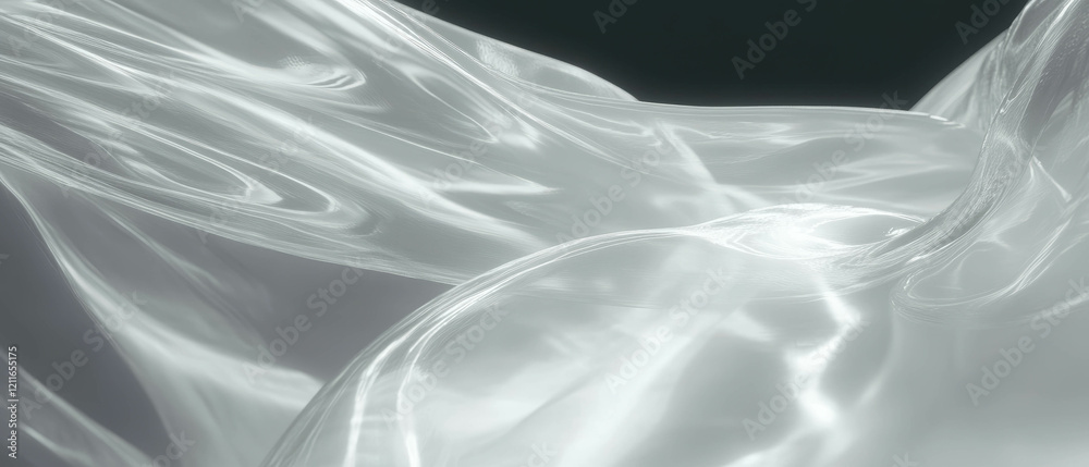 Aufkleber Light streaks create a surreal ambiance with abstract elements and intriguing motion patterns