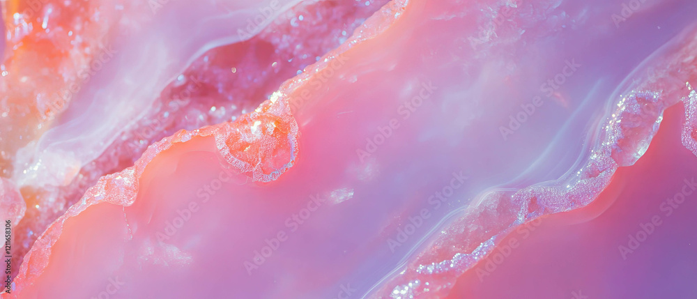 Poster elegant pink onyx abstract background with geometric patterns for branding