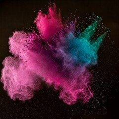 Fototapeta premium smoke of colors