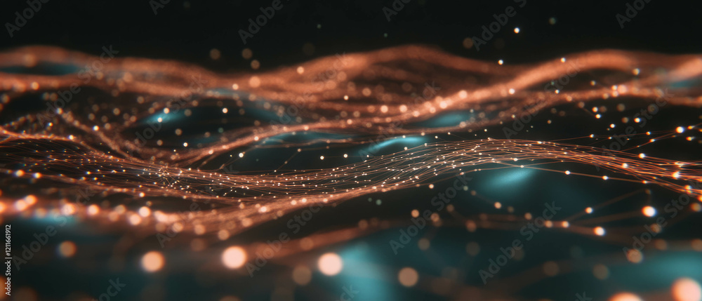 Poster Ripples of energy creating connections in decentralized network systems