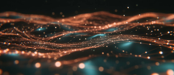 Ripples of energy creating connections in decentralized network systems