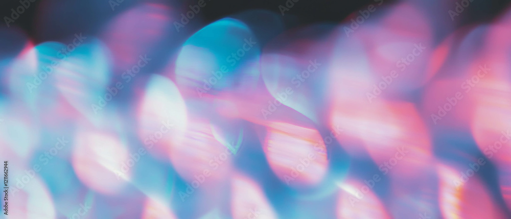 Poster Ripples of light and sound create a mesmerizing audio-visual experience and sensory immersion