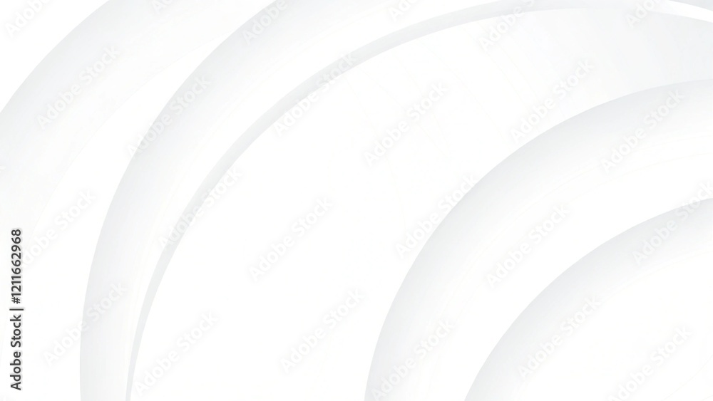 Poster Modern white abstact background for desktop and computer, clean minimal texture, wallpaper backdrop light elegant smooth tech template stylish futuristic blur simple cool bright soft layout