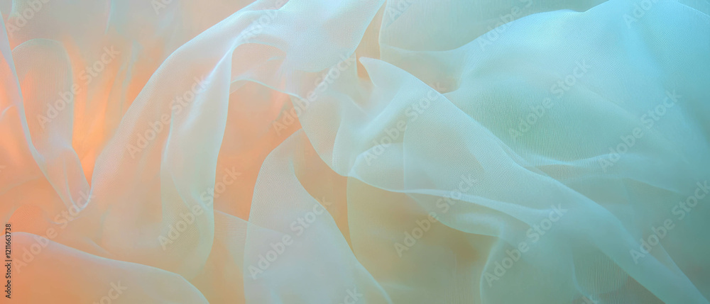 Poster Ripples of soft textures creating a serene and flowing visual experience