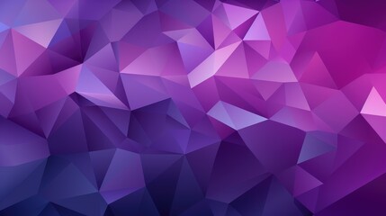 Fototapeta premium A vibrant abstract geometric pattern with shades of purple and pink.