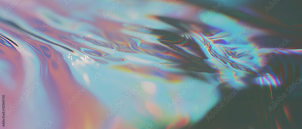 Poster Ripples on water create dynamic patterns in a captivating time-lapse effect