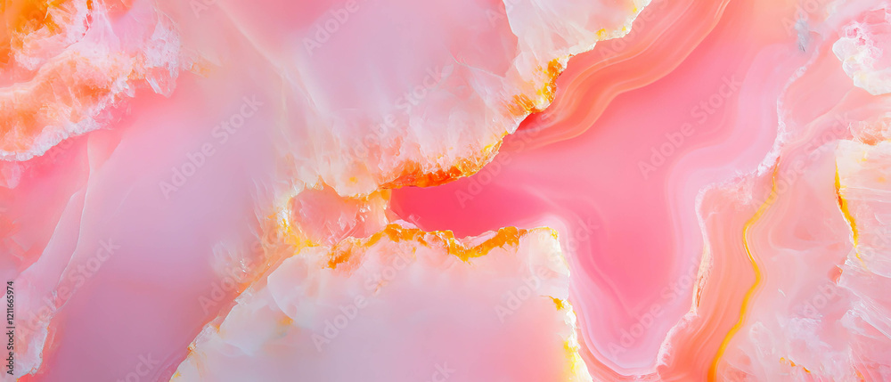 Poster elegant rose pink onyx abstract background with clear center and sophisticated banner design