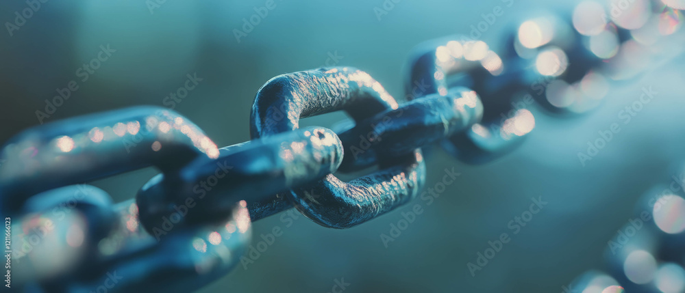Aufkleber Rough blockchain texture background with textured banner space for branding