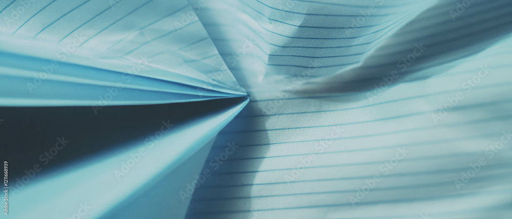 Poster blue lined paper background with a textured feel and clearer central area for notes