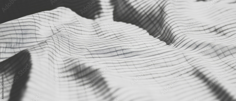 Poster Soft folds and textures in light gray grid paper create a calming background for creativity