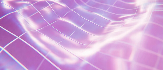 Obraz premium Creative purple grid background for design projects and messages