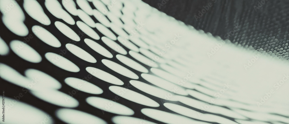 Poster white dotted paper background with gray accents suitable for branding and design