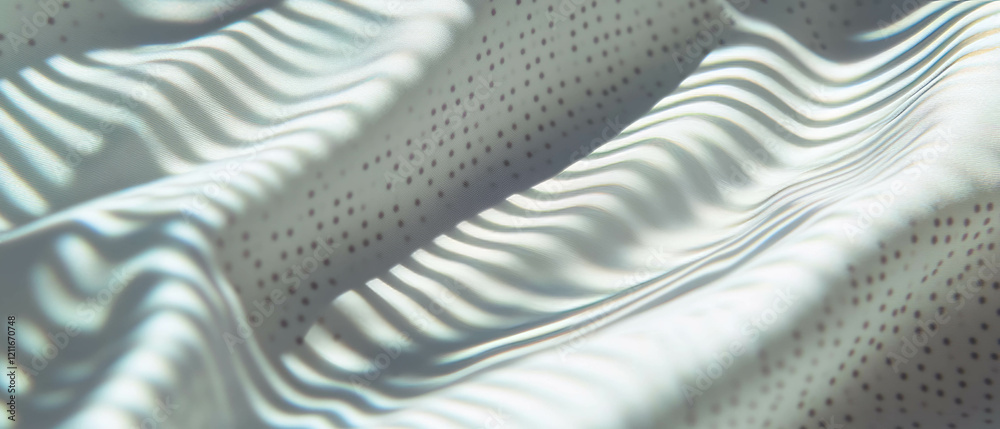 Aufkleber Dotted paper background creating a subtle pattern with shadow effects and space for branding