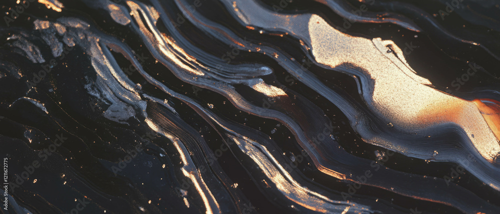 Poster texture of aluminum composite panel highlighting layered structure and smooth surface