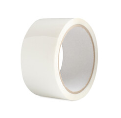 Roll of masking tape isolated on white