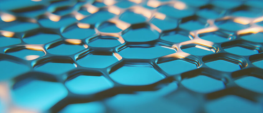 Exploration of lightweight aluminum honeycomb texture and hexagonal structure in design