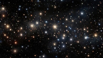 Starry night sky, cosmic background, distant galaxies, universe exploration, space wallpaper