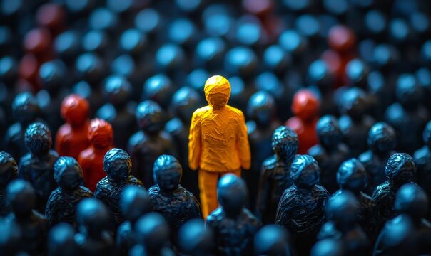 Highlighting individuality in a crowded marketplace.