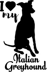dog silhouette, dog, breeds, logo, vector, love me love my dog, silhouette, i love my dog, animal, illustration, icon, sign, design, black, symbol, pet, love