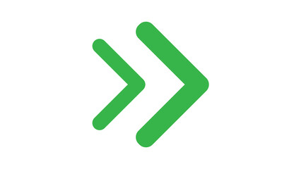 Obraz premium green arrows sign